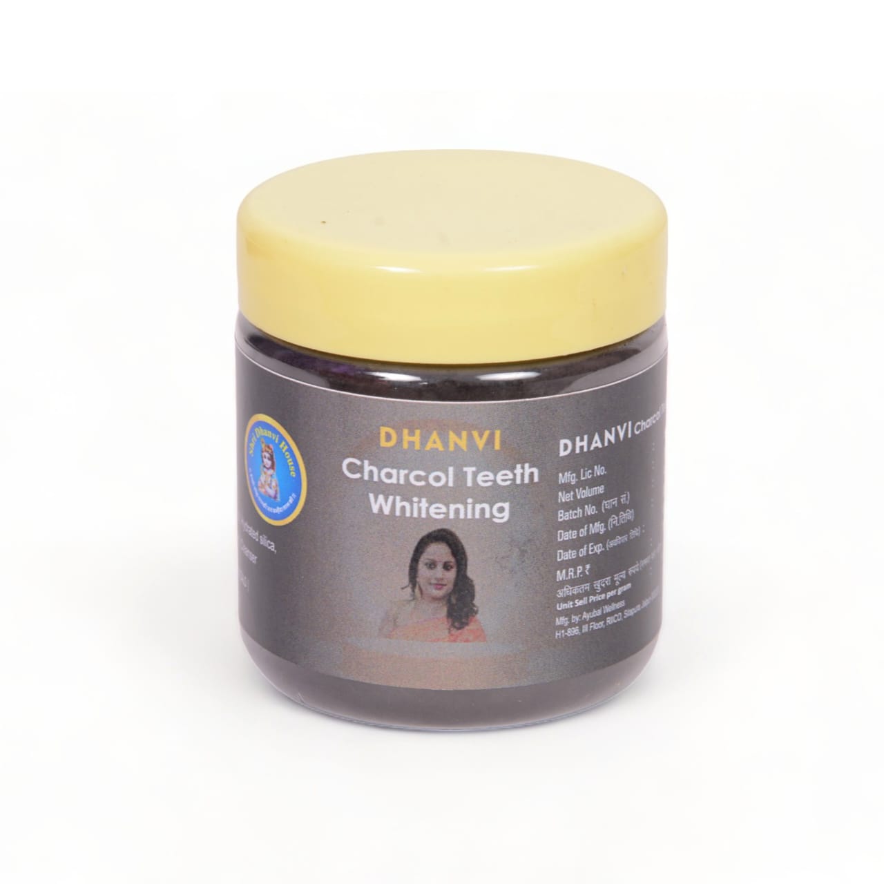 Dhanvi Charcoal Teeth Whitening 100 Gm – Shri Dhanvi House